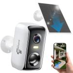 Wireless Outdoor Security Camera with AI Features