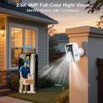 Wireless Outdoor Security Camera with AI Features