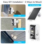 Wireless Outdoor Security Camera with AI Features