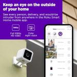 Roku Outdoor Security Camera with Night Vision