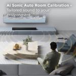 TCL Q65H 5.1 Surround Sound Bar with Subwoofer