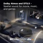 TCL Q65H 5.1 Surround Sound Bar with Subwoofer