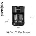 Smart 10-Cup Coffee Maker with Alexa Compatibility
