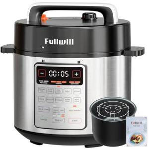 Fullwill 9-in-1 Electric Pressure Cooker, 6 Quarts