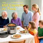 Fullwill 9-in-1 Electric Pressure Cooker, 6 Quarts