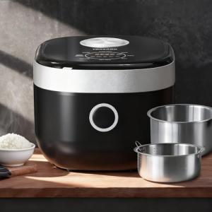 YOKEKON 8-Cup Stainless Steel Rice Cooker