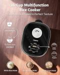 YOKEKON 8-Cup Stainless Steel Rice Cooker