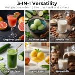 Smart 3-in-1 Cold Press Juicer Machine