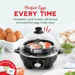 Dash Rapid Egg Cooker: Boil, Poach, Steam 7 Eggs