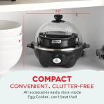 Dash Rapid Egg Cooker: Boil, Poach, Steam 7 Eggs