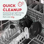 Dash Rapid Egg Cooker: Boil, Poach, Steam 7 Eggs