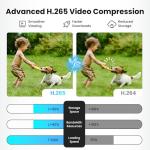 LaView 2K Solar Wireless Security Camera System