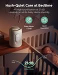 Momcozy 4-in-1 Baby Air Purifier with Night Light