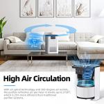 AROEVE Bedroom Air Purifier with Aromatherapy Function