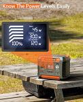 PROGENY 300W Portable Power Station with LED Light