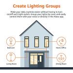 Amazon Basics Smart Color Changing LED Bulbs - 4-Pack