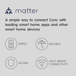 Cync GE Smart Color-Changing LED Bulbs (2 Pack)