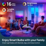 Linkind Smart LED Light Bulbs with Remote Control