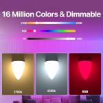 ORALUCE WiFi & Bluetooth Smart E12 Light Bulbs