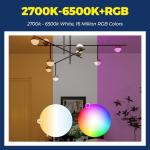 Smart RGBCW Light Bulbs for Alexa and Google Home