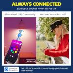 Smart RGBCW Light Bulbs for Alexa and Google Home