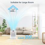 LUNINO H13 HEPA Large Room Air Purifier