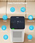 Large Room Air Purifier with True HEPA Filter