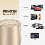 INSMY Waterproof Mini Bluetooth Speaker with Rich Bass