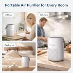 H13 True HEPA Air Purifier for Home and Bedroom