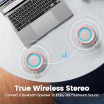 Powerful Waterproof Bluetooth Speaker with 10 Hour Battery