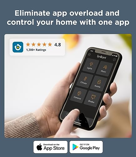Brilliant Smart Home Control 3-Way Switch Panel