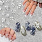 30 Sheets 3D Christmas Nail Art Stickers