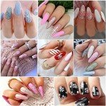 30 Sheets 3D Christmas Nail Art Stickers