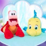 Disney Junior Ariel Sebastian Plush Crab Toy
