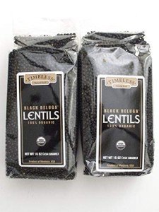 Organic Black Beluga Lentils - Twin Pack 454g