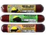 Game Meat Summer Sausage Variety Pack of 3