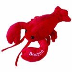 Mary Meyer Lobbie Lobster Stuffed Toy, 10-Inch