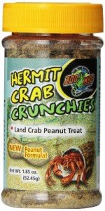 Zoo Med Peanut Crunchies for Hermit Crabs 1.85 oz