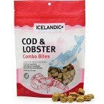 Icelandic+ Cod & Lobster Combo Bites Dog Treat 3.0-oz Bag