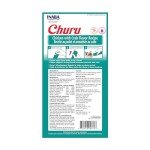 INABA Churu Cat Treats, Grain-Free, Lickable, Squeezable Creamy Purée Cat Treat/Topper with Vitamin E & Taurine, 0.5 Ounces Each Tube, 4 Tubes, Chicken with Crab Recipe