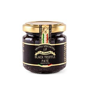 La Rustichella - Black Truffle Patè 3.17 oz (90 gr) - 100% Made in Italy | Vegan, Gluten-Free, Cholesterol-Free