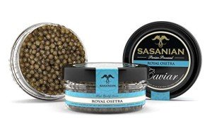 *FRESH* Royal Osetra Farmed Caviar Imported - 4 oz/ 112g Jar