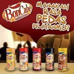 Kobe Bon Cabe (Boncabe) Sambal Tabur (Sprinkle Chili Flakes) Level 30, 40 Gram (Pack of 3)