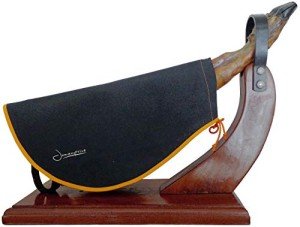 Ham Cover Black Jamonprive - Cover for Spanish Serrano & Iberico Hams and Italian Prosciutto (Does not include the ham stand nor the ham)