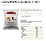 Torres Spanish Papas Fritas Potato Chips 4 Flavor Variety Pack Black Truffle, Mediterranean Herb, Sparkling Wine, Iberico Ham (20)