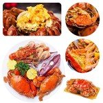 6Pcs Crab Legs Crackers - Crackers Picks Tools Set for Lobster, Crab, Crawfish, Prawns, Shrimp, Easy Opener Shellfish picks knife, Seafood Tools