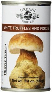 Urbani Truffles, White Truffles and Porcini Sauce - Italian Gourmet Fusion | Ideal for Pasta, Fish and Grilled Meats | Premium Quality, All Natural | Ready to Use Truffle Pasta Sauce | 6.4 oz (180g)