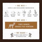 Earth Animal No Hide Stix Venison Flavored Natural Rawhide Free Dog Chews Long Lasting Dog Chew Sticks | Dog Treats for Small Dogs and Cats | Great Dog Chews for Aggressive Chewers (1 Pack)