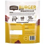 Nutrish Rachael Ray Burger Bites Real Meat Dog Treats, Beef Burger with Bison Recipe, 12 Ounces, Grain Free