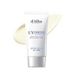 d'alba Piedmont Italian White Truffle Waterfull Essence Sunscreen, Vegan Skincare, Lightweight Sunscreen with SPF 50+ PA++++, Glowy, Safe for all Skin Types